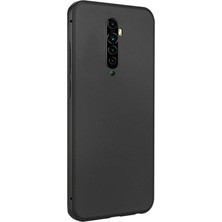 Microcase Oppo Reno 2Z Elektrocase Serisi Kamera Korumalı Silikon Kılıf - Siyah