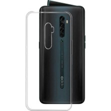 Microcase Oppo Reno 2Z Ultra İnce 0.2 mm Soft Silikon Kılıf - Şeffaf