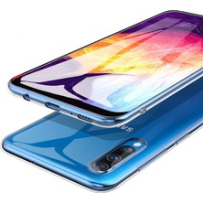 Microcase Samsung Galaxy A30s Ultra İnce 0.2 mm Soft Silikon Kılıf - Şeffaf