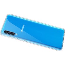 Microcase Samsung Galaxy A70s Ultra İnce 0.2 mm Soft Silikon Kılıf - Şeffaf