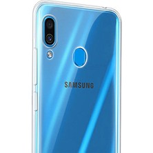 Microcase Samsung Galaxy M10s Ultra İnce 0.2 mm Soft Silikon Kılıf - Şeffaf