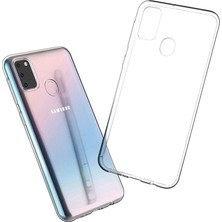 Microcase Samsung Galaxy M30s Ultra İnce 0.2 mm Soft Silikon Kılıf - Şeffaf