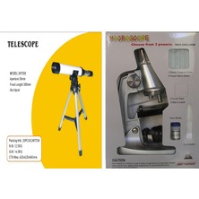 Lizer Teleskop-Mikroskop Seti-30F300 Teleskop seti ve A 450 mikroskop seti
