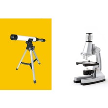 Lizer Teleskop-Mikroskop Seti-30F300 Teleskop seti ve A 450 mikroskop seti
