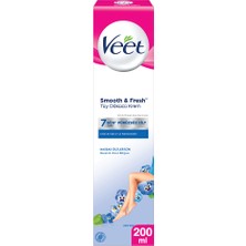 Veet Tüy Dökücü Krem Bacak & Vücut Bölgesi Hassas Ciltler 200 ml Süper Fırsat