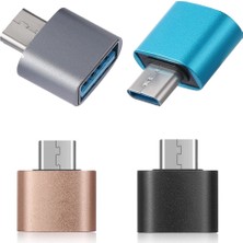 Gplus TC32 Mini Metal Otg USB 3.0 To Type-C 3.1 Çevirici Dönüştürücü