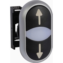 Eaton M22 Serisi Siyah Düğme Düğme Anlık 22 mm Kesme