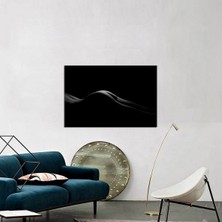 Tablosan Siyah Beyaz Nü Fotoğraf Kanvas Tablo