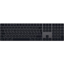 Apple Sayısal Tuş Takımlı TR F Magic Klavye Uzay Grisi MRMH2TU/A