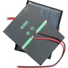 RBC Güneş Paneli Solar Panel 3,5 V 1 W 200 Mah Arduino Güneş Enerjisi Batarya Güneş Pili