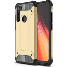 Microsonic Xiaomi Redmi Note 8T Kılıf Rugged Armor Gold