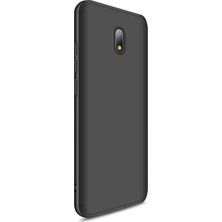 Microsonic Xiaomi Redmi 8A Kılıf Double Dip 360 Protective Siyah