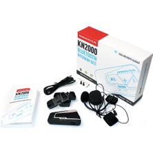 Knmaster Kask Bluetooth İnterkom Kn2000 / Tekli / 1800M. / Radyo