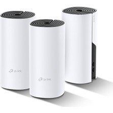 TP-LINK Deco P9 AV1000 & AC1200 Mbps Mesh Tüm Ev 3'lü  Powerline & Wifi Sistemi