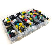 Frt Ottoman Araba Kapı Tampon Plastik Klips Panel Itme Pim Tutucu 460 Parça