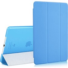 Coverzone Apple iPad 7.Nesil 10.2" Kılıf Smart Cover Mavi