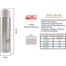 Cooker Paslanmaz Çelik Termos 500 ml - CKR2001