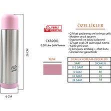 Cooker Paslanmaz Çelik Termos 500 ml - CKR2001