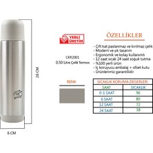 Cooker Paslanmaz Çelik Termos 500 ml - CKR2001