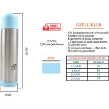 Cooker Paslanmaz Çelik Termos 500 ml - CKR2001