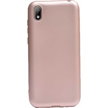 Case Street Huawei Honor 8S Kılıf Premier Silikon Esnek Arka Koruma Bronz