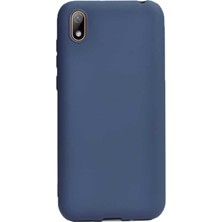 Case Street Huawei Honor 8S Kılıf Premier Silikon Esnek Arka Koruma Lacivert