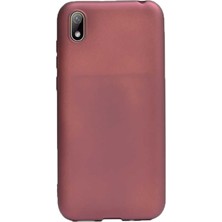 Case Street Huawei Honor 8S Kılıf Premier Silikon Esnek Arka Koruma Mürdüm