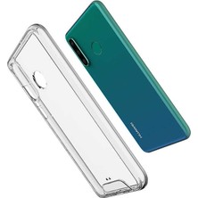 Case Street Huawei P30 Lite Kılıf Gard Nitro Şeffaf Sert Silikon Şeffaf