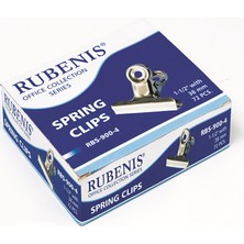 Rubenis RBS-900-4 38 mm Askılı Maşa Klipsi 72'li Paket