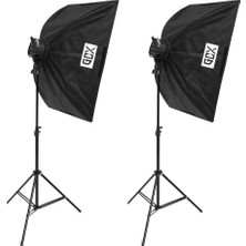 Gdx Pro Tlb-5 650W Makeup Kitblogger Kit Softbox Seti 2'li