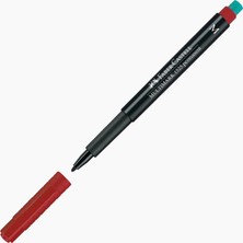Faber-Castell Multimark 1525 Permanent Kalem M (Medium) Kırmızı