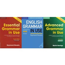 Cambridge University Press Essential Grammar In Use + English Grammar In Use + Advanced Grammar In Use + With Answers + CD