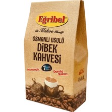 Eğribel Kahve Osmanlı Usulü Dibek Kahvesi 7 Farklı Lezzet Menengiç Damla Sakızı 150 gr