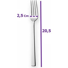 Bimbambom  Yemek Çatalı 6'lı Paslanmaz Çelik 18/10