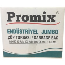 Promix 80 X 110 Çöp Poşeti 10 Rulo 800 gr