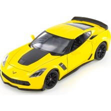 Welly 1:24 2017 Chevrolet Corvette Z06 Sarı