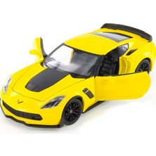 Welly 1:24 2017 Chevrolet Corvette Z06 Sarı