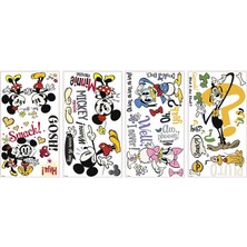 York Roommates RMK2327SCS Mickey Mouse ve Arkadaşları Duvar Sticker