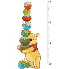 York Roommates RMK1501GC Winnie The Pooh ve Büyüme Tablosu Duvar Sticker