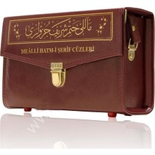 30 Cüz Kur'an-ı Kerim - Orta Boy  (Mealli, Karton Ciltli, Çantalı) - 9.1150