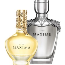Avon Maxima Kadın 50 ml ve Maxime Erkek 75 ml Parfüm Seti