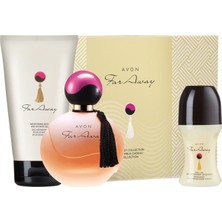 Avon Far Away Edp 50 ml Kadın Parfümü 3'lü Set