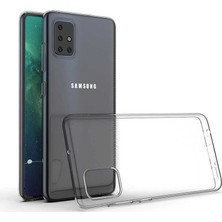 Case 4U Galaxy A51 Kılıf A+ Şeffaf Lüx Süper Yumuşak 0.3mm Ince Slim Silikon