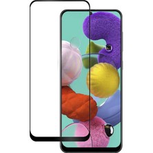 Case 4U Samsung Galaxy A51 Tam Kaplayan Fiber Nano Ekran Koruyucu Cam