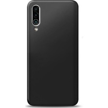 Case 4U Meizu 16 XS Kılıf Klasik Mat Renkli Yumuşak Premier Silikon + Blue Nano Ekran Koruyucu Siyah