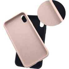 Case 4U Apple iPhone X Kılıf Silk Silikon + Cam Ekran Koruyucu Kırmızı