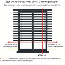 Asper Bambu Stor Zebra Perde Sütlü Kahve