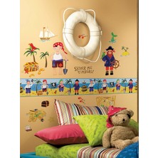 York Roommates RMK1177BCS Hazine Avcıları Bordür Duvar Sticker