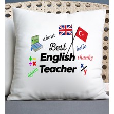 Nil Hediye Ingilizce Temalı Yastık
