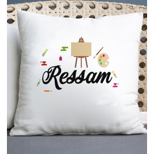 Nil Hediye Ressam Temalı Yastık
